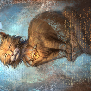 Eyes Of Faith Praying Cat - Jeff Haynie 500 Jigsaw Puzzle 3D Modell