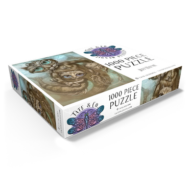 PurrMaid Mermaid Cat - Jeff Haynie 1000 Jigsaw Puzzle box view1