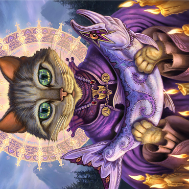 Saint Of Salmons Cat - Jeff Haynie 1000 Jigsaw Puzzle 3D Modell