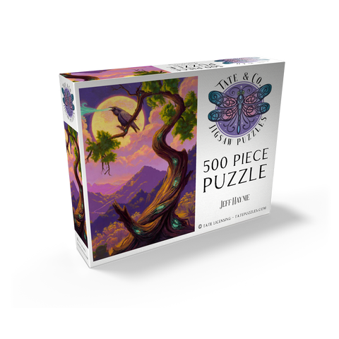 Answer The Call Mystical Raven Tree - Jeff Haynie 500 Jigsaw Puzzle box view2
