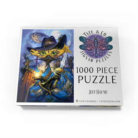 Cavalier Cat Musketeer - Jeff Haynie 1000 Jigsaw Puzzle box view3