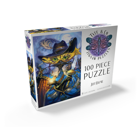 Cavalier Cat Musketeer - Jeff Haynie 100 Jigsaw Puzzle box view2