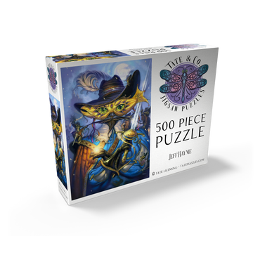 Cavalier Cat Musketeer - Jeff Haynie 500 Jigsaw Puzzle box view2