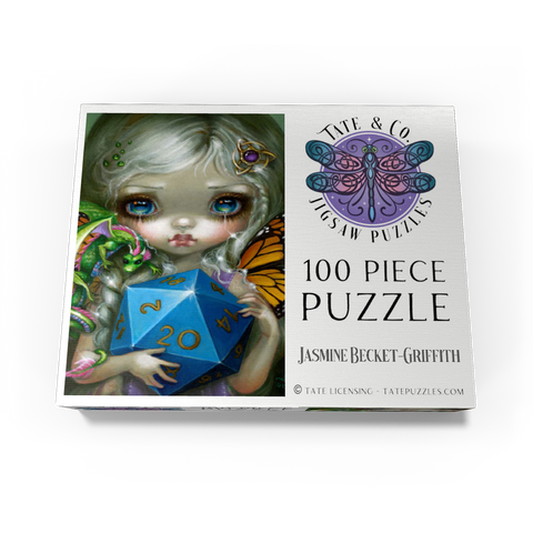 20 Sided Dice Fairy - Jasmine Becket-Griffith 100 Jigsaw Puzzle box view3
