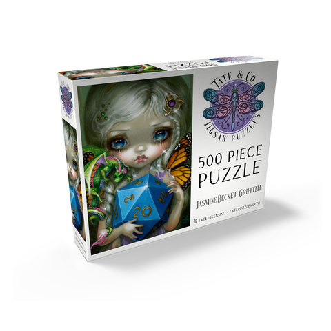 20 Sided Dice Fairy - Jasmine Becket-Griffith 500 Jigsaw Puzzle box view2