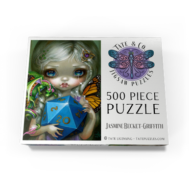 20 Sided Dice Fairy - Jasmine Becket-Griffith 500 Jigsaw Puzzle box view3