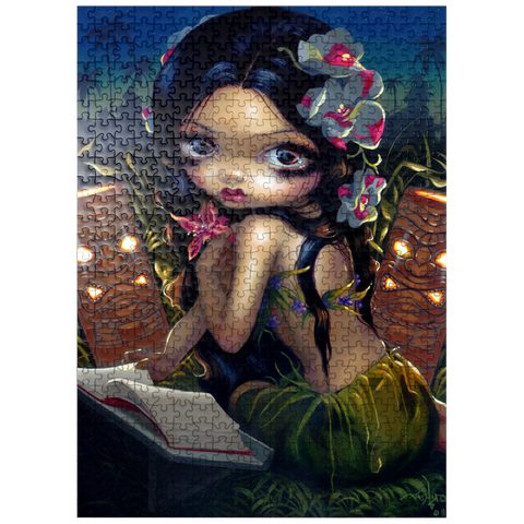 puzzleplate Amara and the book - Jasmine Becket-Griffith 500 Jigsaw Puzzle