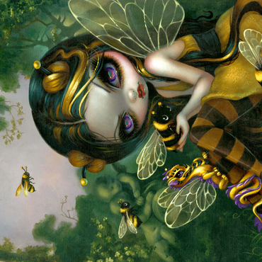 Bumblebee Dragonling - Jasmine Becket-Griffith 500 Jigsaw Puzzle 3D Modell