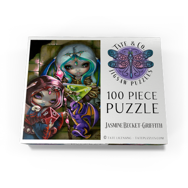 Dice Dragonlings - Jasmine Becket-Griffith 100 Jigsaw Puzzle box view3