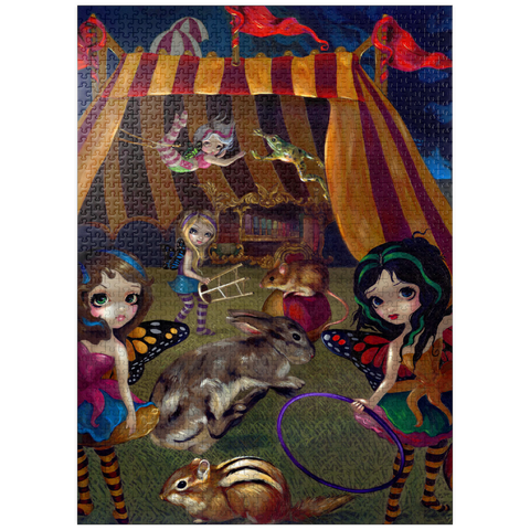 puzzleplate Fairy Circus - Jasmine Becket-Griffith 1000 Jigsaw Puzzle