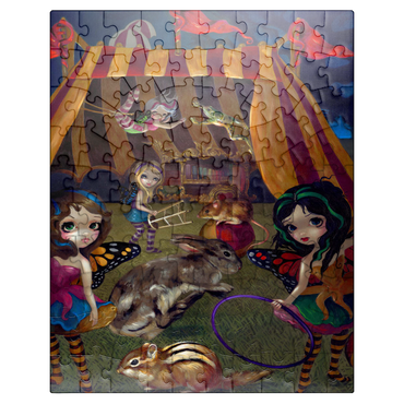 puzzleplate Fairy Circus - Jasmine Becket-Griffith 100 Jigsaw Puzzle