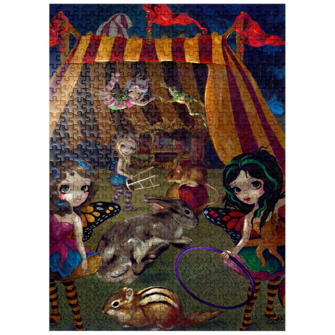 puzzleplate Fairy Circus - Jasmine Becket-Griffith 500 Jigsaw Puzzle