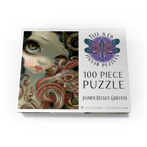 Jeweled Octopus - Jasmine Becket-Griffith 100 Jigsaw Puzzle box view3