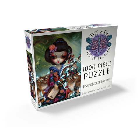 Kirin and Bakeneko Cats - Jasmine Becket-Griffith 1000 Jigsaw Puzzle box view2