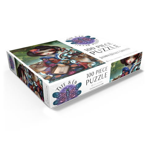 Kirin and Bakeneko Cats - Jasmine Becket-Griffith 100 Jigsaw Puzzle box view1