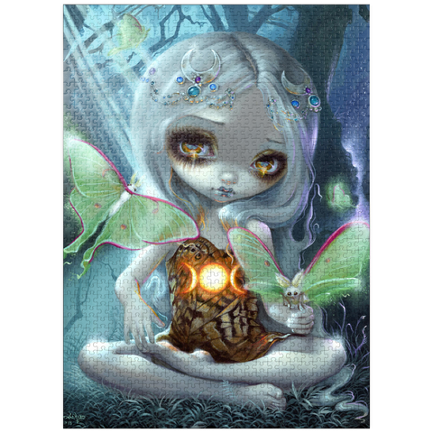 puzzleplate Luna Moth - Jasmine Becket-Griffith 1000 Jigsaw Puzzle