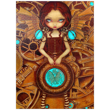 puzzleplate Mechanical Steampunk Angel I - Jasmine Becket-Griffith 1000 Jigsaw Puzzle