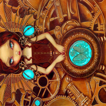 Mechanical Steampunk Angel I - Jasmine Becket-Griffith 100 Jigsaw Puzzle 3D Modell