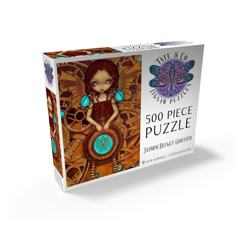 Mechanical Steampunk Angel I - Jasmine Becket-Griffith 500 Jigsaw Puzzle box view2