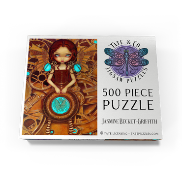 Mechanical Steampunk Angel I - Jasmine Becket-Griffith 500 Jigsaw Puzzle box view3