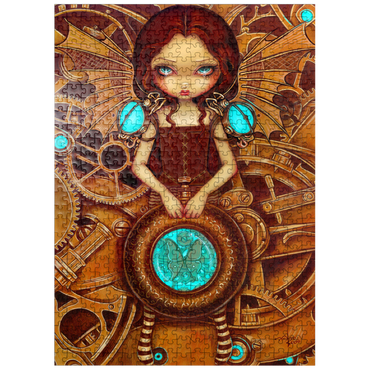 puzzleplate Mechanical Steampunk Angel I - Jasmine Becket-Griffith 500 Jigsaw Puzzle