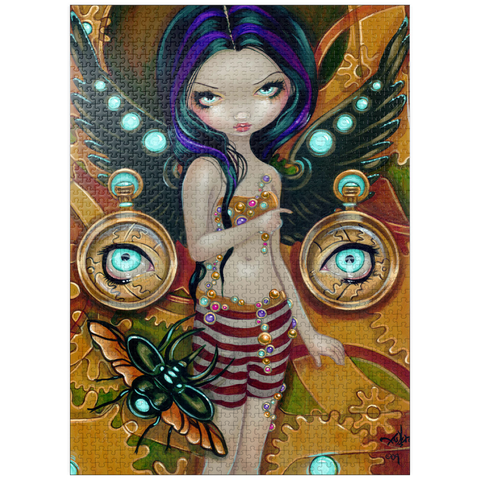 puzzleplate Mechanical Steampunk Angel III - Jasmine Becket-Griffith 1000 Jigsaw Puzzle