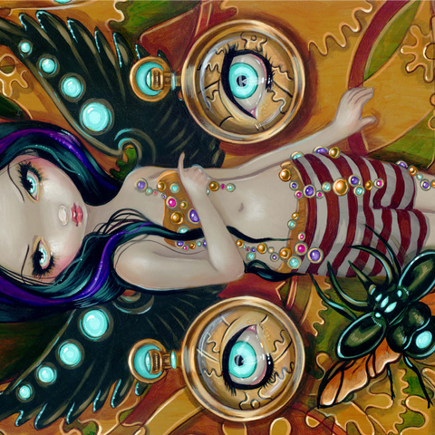 Mechanical Steampunk Angel III - Jasmine Becket-Griffith 1000 Jigsaw Puzzle 3D Modell