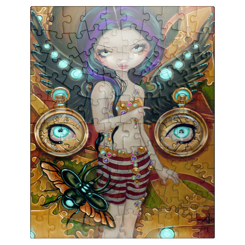 puzzleplate Mechanical Steampunk Angel III - Jasmine Becket-Griffith 100 Jigsaw Puzzle