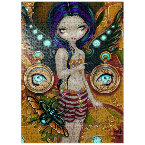 puzzleplate Mechanical Steampunk Angel III - Jasmine Becket-Griffith 500 Jigsaw Puzzle