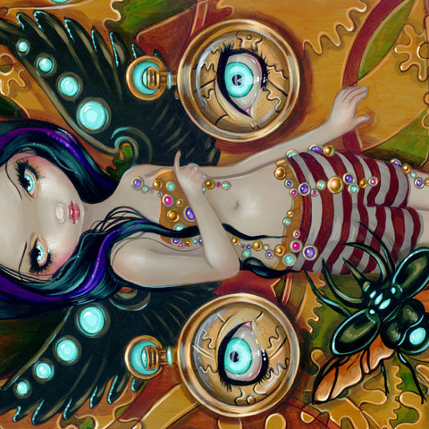 Mechanical Steampunk Angel III - Jasmine Becket-Griffith 500 Jigsaw Puzzle 3D Modell