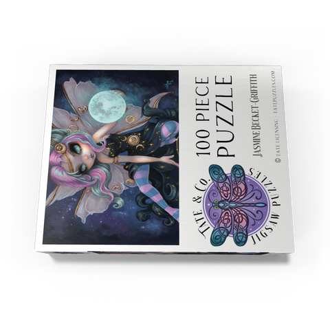 Onyx Moonshadow Fairy - Jasmine Becket-Griffith 100 Jigsaw Puzzle box view3