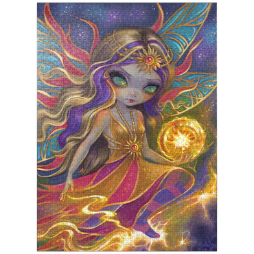 puzzleplate Solara Sunflare Fairy - Jasmine Becket-Griffith 1000 Jigsaw Puzzle