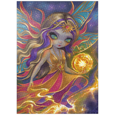puzzleplate Solara Sunflare Fairy - Jasmine Becket-Griffith 1000 Jigsaw Puzzle