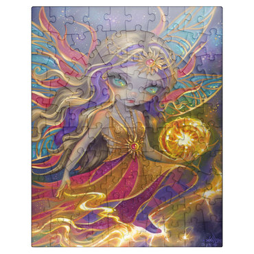 puzzleplate Solara Sunflare Fairy - Jasmine Becket-Griffith 100 Jigsaw Puzzle