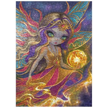 puzzleplate Solara Sunflare Fairy - Jasmine Becket-Griffith 500 Jigsaw Puzzle