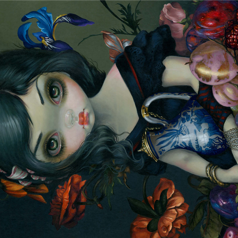 Stilleven 6 - Jasmine Becket-Griffith 1000 Jigsaw Puzzle 3D Modell