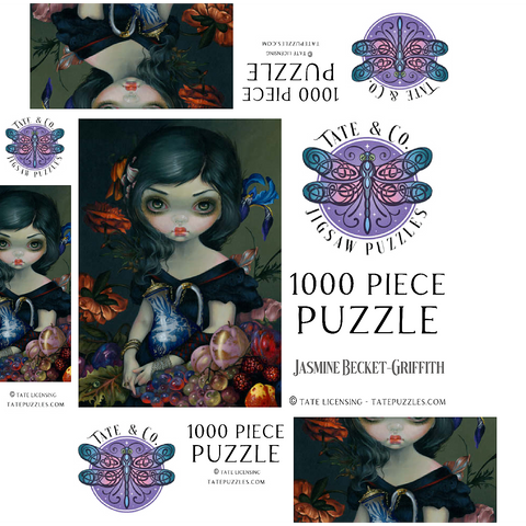 Stilleven 6 - Jasmine Becket-Griffith 1000 Jigsaw Puzzle box 3D Modell