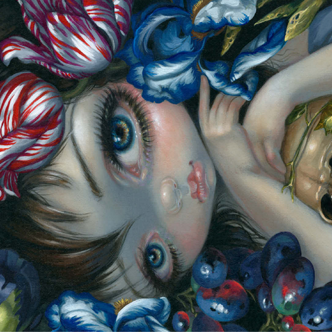 Stilleven 7 - Jasmine Becket-Griffith 100 Jigsaw Puzzle 3D Modell