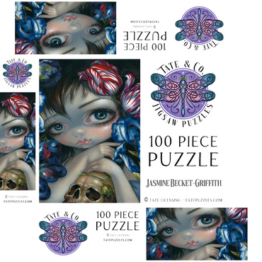 Stilleven 7 - Jasmine Becket-Griffith 100 Jigsaw Puzzle box 3D Modell