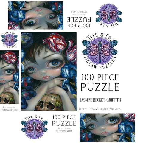 Stilleven 7 - Jasmine Becket-Griffith 100 Jigsaw Puzzle box 3D Modell