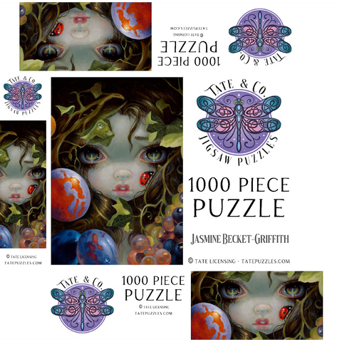 Stilleven 8 - Jasmine Becket-Griffith 1000 Jigsaw Puzzle box 3D Modell