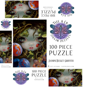 Stilleven 8 - Jasmine Becket-Griffith 100 Jigsaw Puzzle box 3D Modell