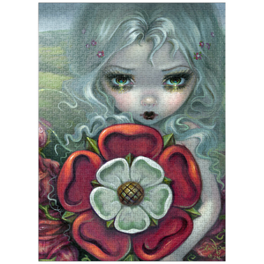 puzzleplate Tudor Rose Fairy - Jasmine Becket-Griffith 1000 Jigsaw Puzzle