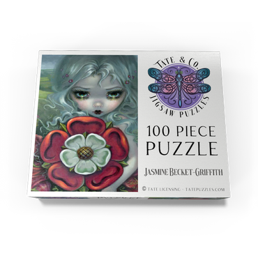 Tudor Rose Fairy - Jasmine Becket-Griffith 100 Jigsaw Puzzle box view3