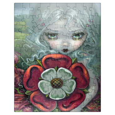 puzzleplate Tudor Rose Fairy - Jasmine Becket-Griffith 100 Jigsaw Puzzle