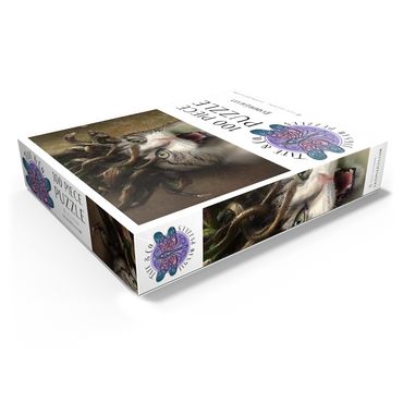 Meowdusa Vintage Medusa Cat - Random Galaxy 100 Jigsaw Puzzle box view1