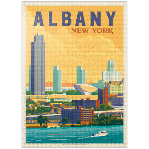 puzzleplate Albany, New York 1000 Jigsaw Puzzle