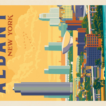 Albany, New York 1000 Jigsaw Puzzle 3D Modell