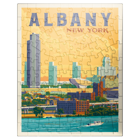 puzzleplate Albany, New York 100 Jigsaw Puzzle