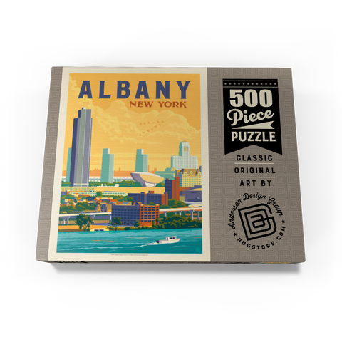 Albany, New York 500 Jigsaw Puzzle box view3